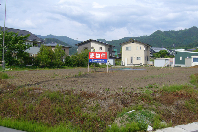 売土地　分譲地　白鷹町十王